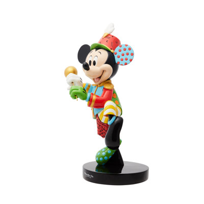 Disney by Britto Band Leader Mickey' Mouse Figurine 10.1in H