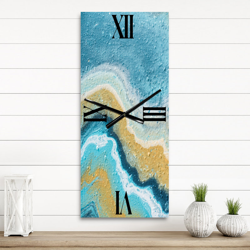 Horloge murale abstraite Composition in et VI, Grand