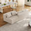Canapé modulaire incurvé avec quatre coussins Corduroy-1946912875
