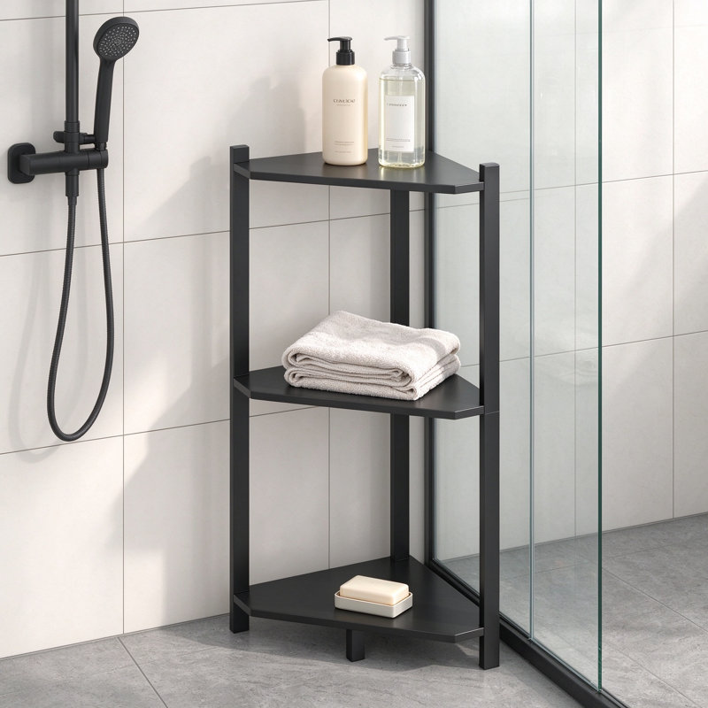 Freestanding Bamboo Shower Caddy