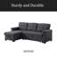 Chaise longue en L Modern Nest