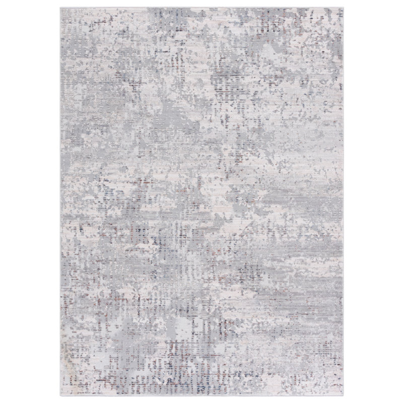 Ellwood Modern 206 Performance Abstract Rug, Rectangle 4' x 6'