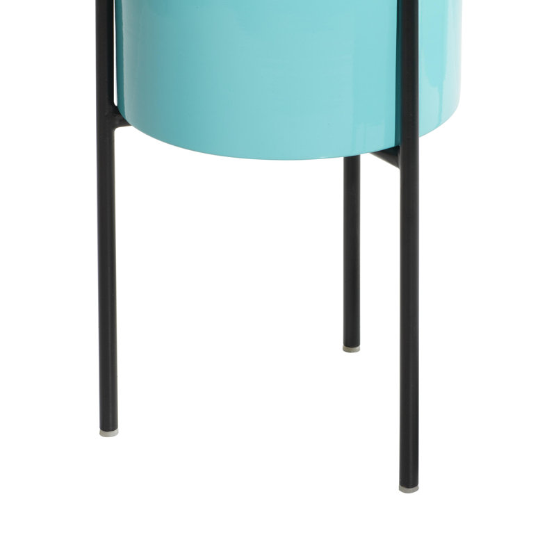 Pot de fleurs Persinger, Bleu sarcelle