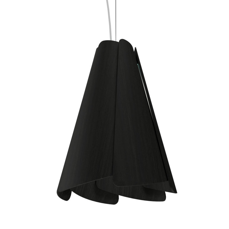Fuchsia 1 - Light Pendant, Charcoal