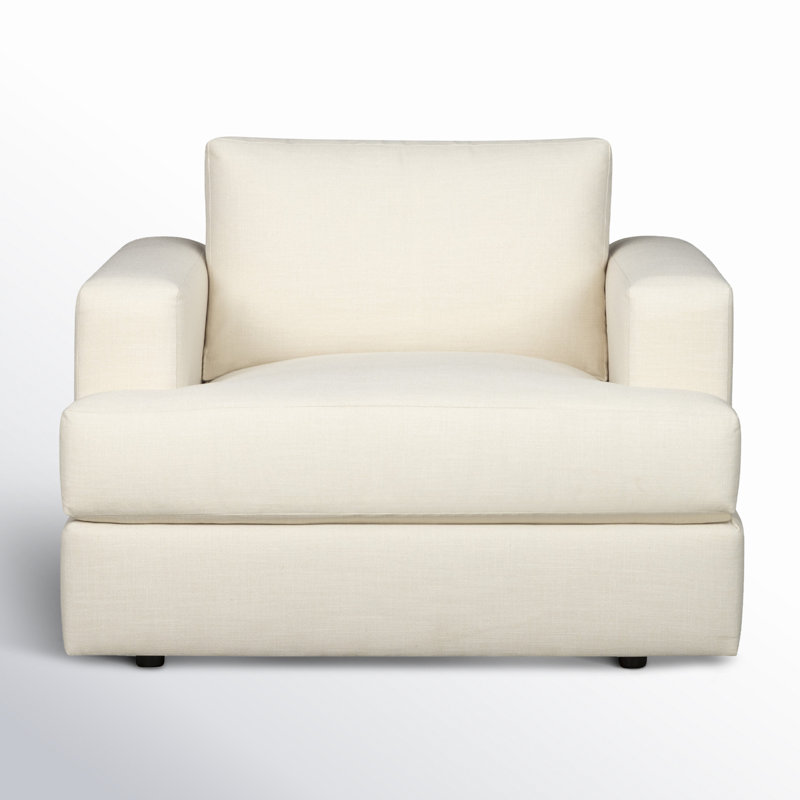 Cayden Upholstered Chair And A Half, Conversation Pearl Basketweave