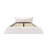 King Size Platform Bed With Velvet Headboard & Solid Wood In Cream Color Extra Soft And Stable Frame-891869057