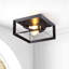 Plafonnier encastré 2 lumières 13 po Evagelia