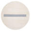 Tapis blanc Sienna 5 pi 10 po x 5 pi 10 po