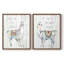 Llama Little Things-Reproduction encadrée de qualité supérieure - prêt à être accroché - aucun clou requis - aucun clou requis-1436757863-1436757871
