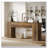 Rustic Coffee Table,Sturdy Console Table