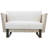 Maya 54.5" Tuxedo Arm Loveseat-60485460