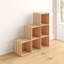 Selina 90.5 cm H x 89 cm W Cube Bookcase-33810545