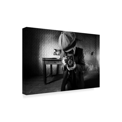 Reproduction de photo sur toile tendue «The Shot caméra» Hraztan