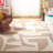 Jaisvi Handmade Cotton Abstract Rug-399067286
