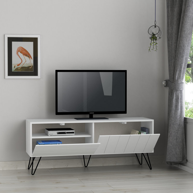 Adrian TV Stand for TVs up to 60", White 
