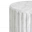 Outdoor Ponti Travertine Side Table-1074089810