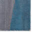 Tapis bleu / gris à motif abstrait touffeté Labomber-28761441