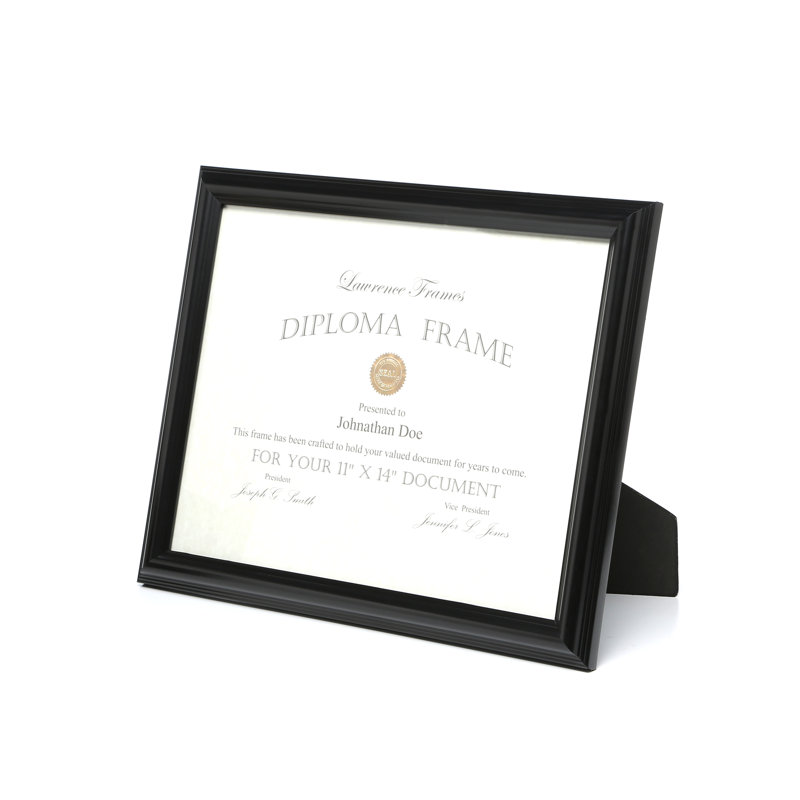 Cadre de document Dayton, 11 po x 14 po, Noir