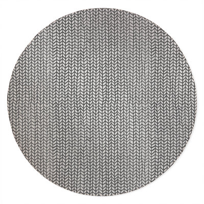 Chevron Feather Non-Slip Outdoor Rug