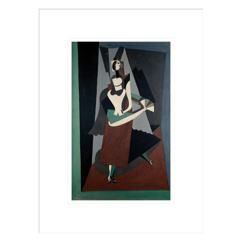 Pablo Picasso - estampe numérique encadrée, H 16,75 po x l 12,6 po