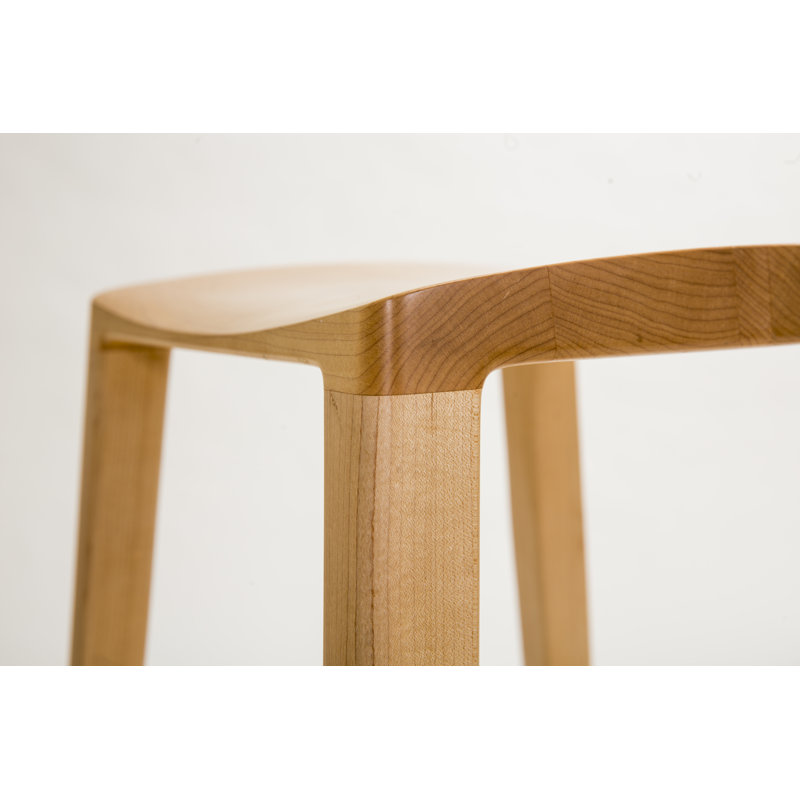 Tabouret en bois massif de 30 po, Tabouret de bar (siège d’une hauteur de 30 po), Érable