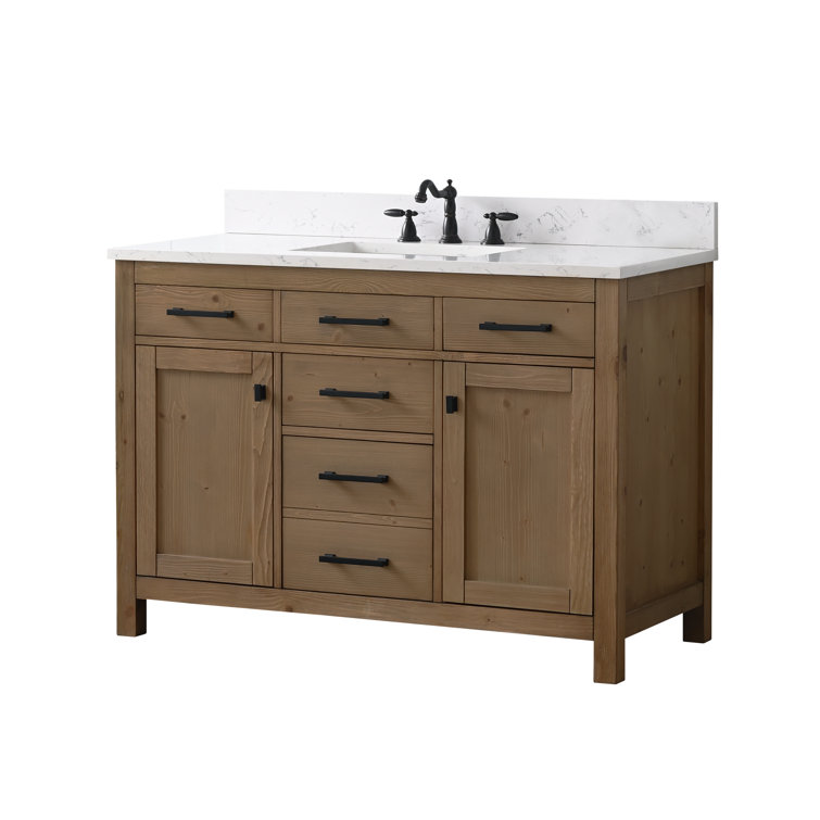 Jasper Single Vanity - White
