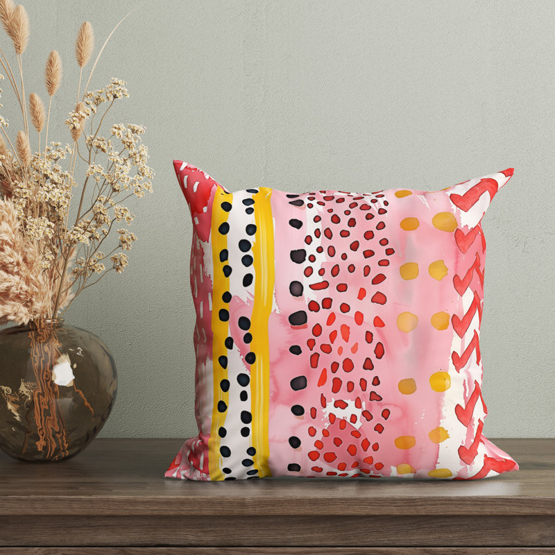 Housse de coussin Collage, H 20 po x l 20 po
