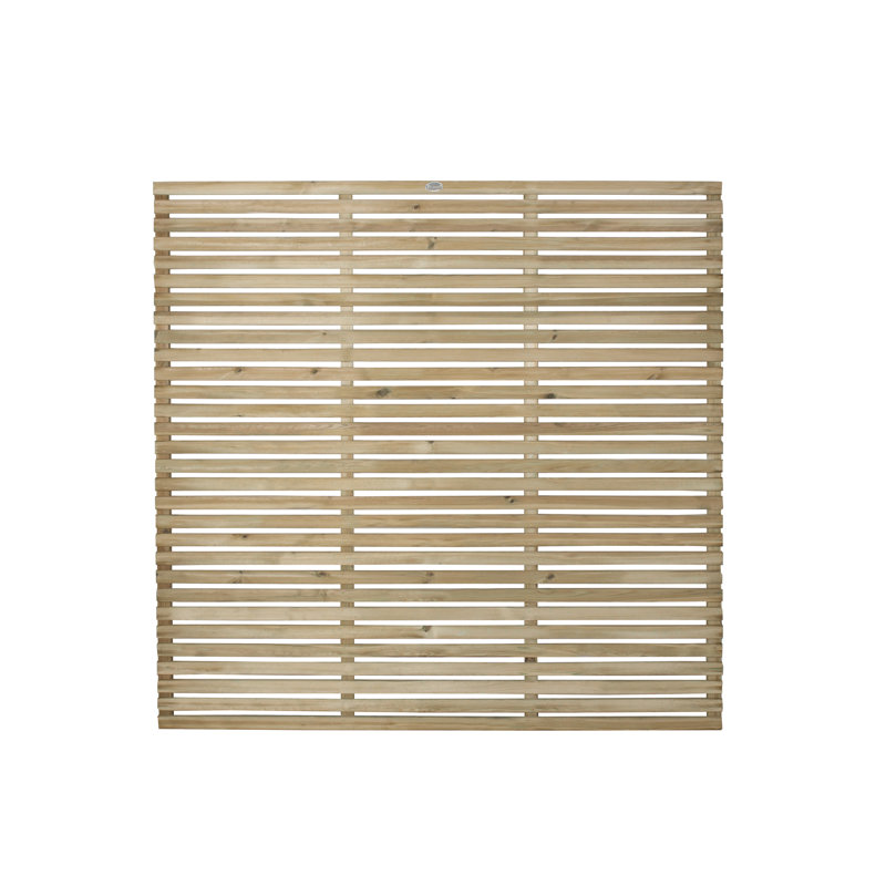 180 cm W Fence Panels Fencing with 1 Panel(s) Included, 180cm H x 180cm W x 4.4cm D