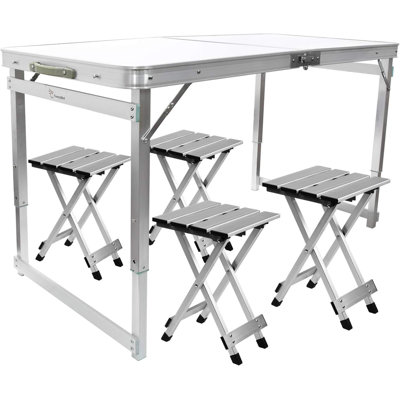 4 - Person Patio Dining Set Rectangular Table