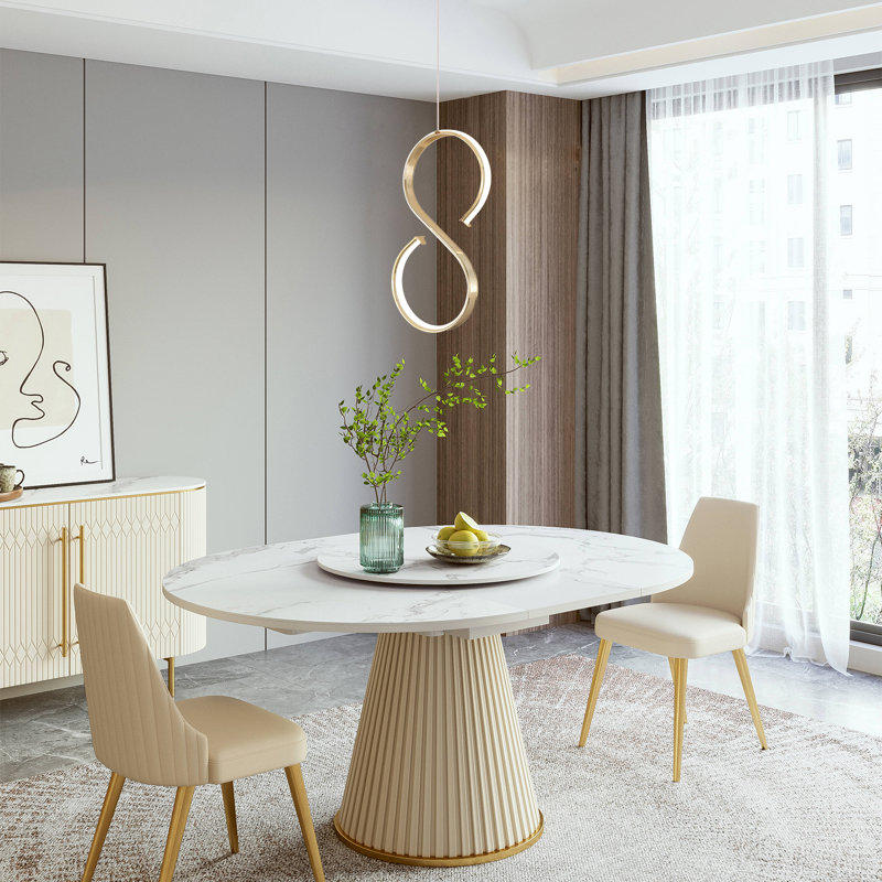 Luminaire suspendu moderne, lampe à DEL intégrée minimaliste 4000k, luminaire suspendu à hauteur réglable pour îlot de cuisine dans la salle à manger