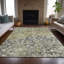 Tapis olive intérieur / extérieur lavable à la machine Xhevrie-112123125