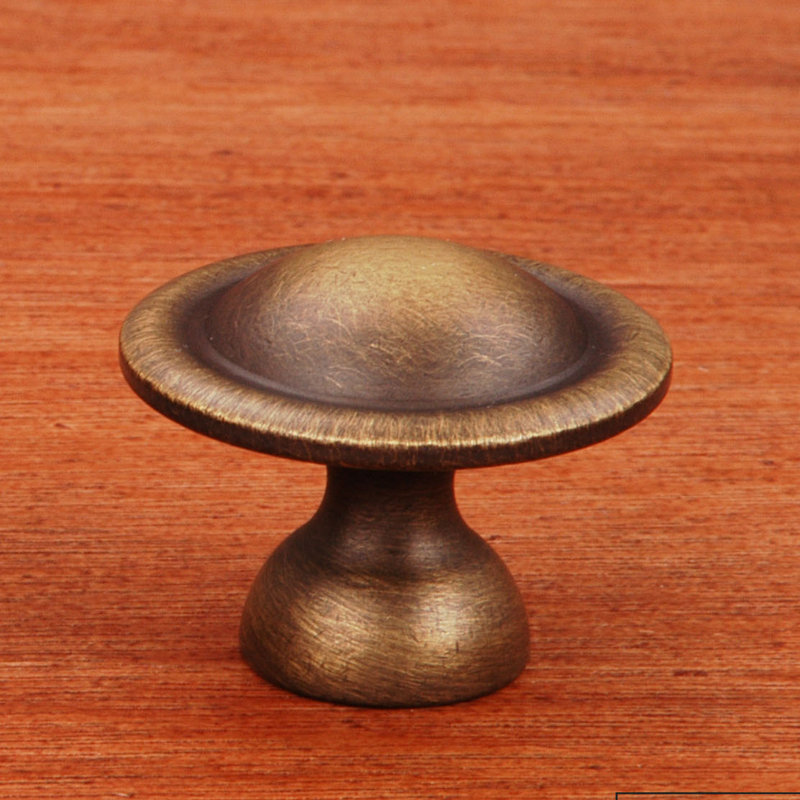 CK Series Mushroom Knob, Antique English, Small