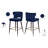 Sanchez Upholstered Counter Stool with Metal Frame-31892931