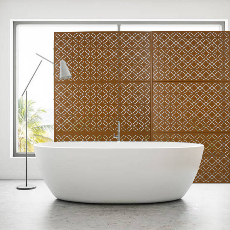 Écran d'intimité pour l'extérieur et l'intérieur, Brun