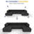 Compression Comfy Cloud 135" Wide 6-seat Modular Sofa Couch Upholstered Sectional, No Assembly Required-1164823499