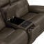 Causeuse Fason Zero Gravity avec console et ports de chargement USB