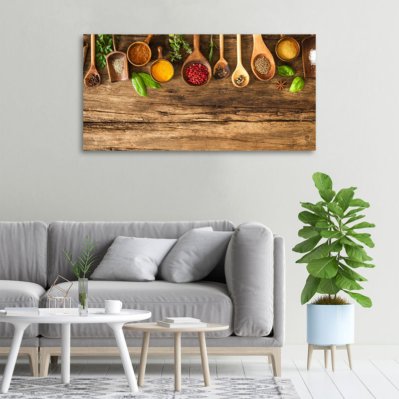 Spices Of Wood - Wrapped Canvas Print