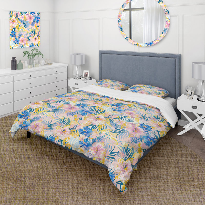 Ensemble de housse de couette Boho, King Duvet Cover + 2 King Pillow Shams