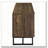 Chase Rustic Oak 2-Door TV console