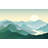 Premium Wallpaper Wall Mural - Mountain Sunrise-578906652