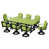 Vert lime / Noir est en rupture de stock