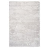 Délice Silk Area Rug in Mastic