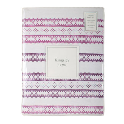 Brambly Cottage Corbett Striped Duvet Cover Set with Pillowcases