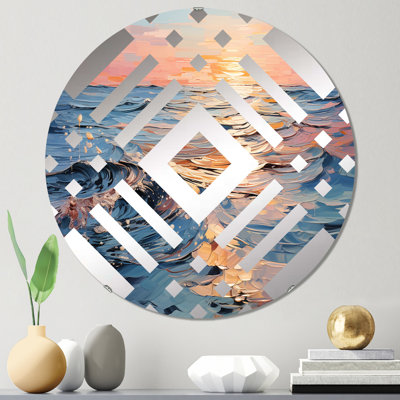 Gricell - Diamond Decorative Mirror