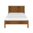 Sera Fluted Solid Wood Full Bed-317178119