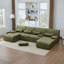 Canapé d'angle moderne surdimensionné, canapé sans structure en forme de U, canapé confortable pour salon, chambre à coucher, appartement et petits espaces-1452447546-1452447551