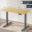 Bureau électrique à hauteur ajustable avec plateau deux pièces-19593788-19593728