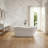 67" x 31.5" Freestanding Soaking Acrylic Bathtub