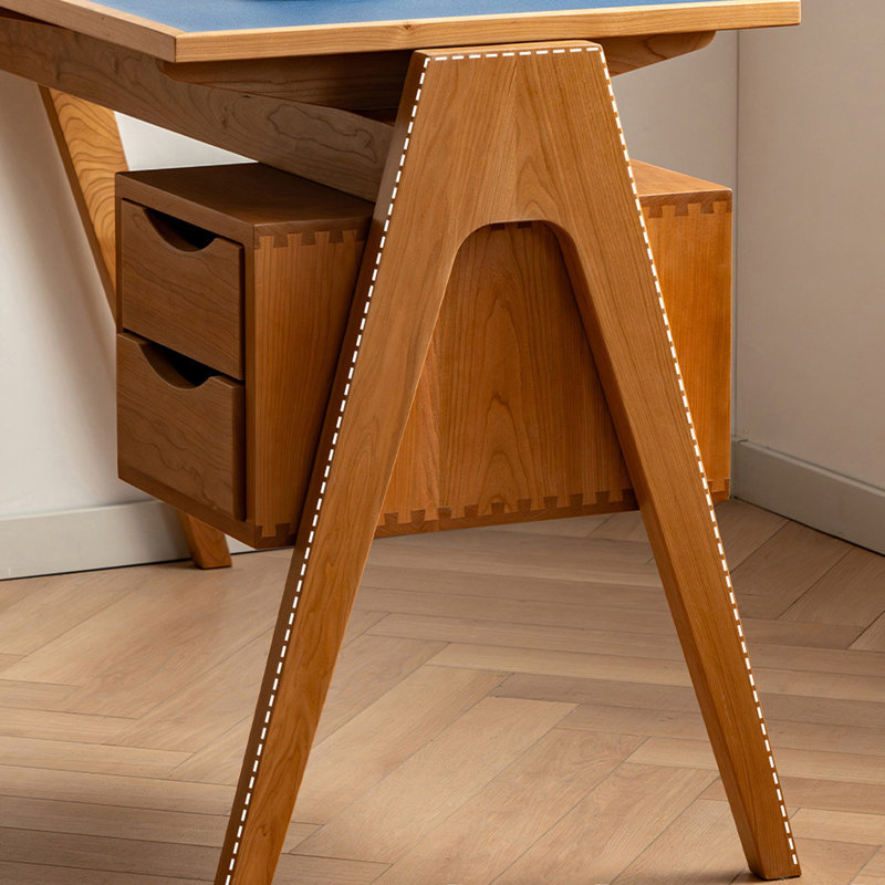 Bureau rectangulaire durable de haute qualité