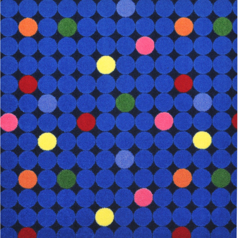 Playful Patterns Spot On Area Rug, Rectangle 7'8" x 10'9"